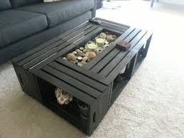 Hof Long Middle Table Coffeetable Hof Long Middle Table Wood Crate Coffee Table Crate Coffee Table Diy Coffee Table