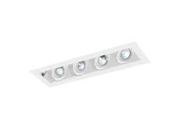 Jesco Lighting Mmggu1050 4aw 4 Light Line Voltage New Construction Modulinear Directional Recessed Lighting Fixture Medium Newegg Com