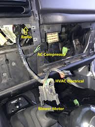 Jeep wrangler stereo wiring wiring diagram symbols and guide. How To Factory Wire Your Tj For A Hardtop Part 1 Dash Harness Jeep Wrangler Tj Forum