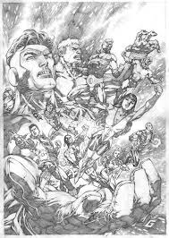 Art By Brazilian Artist Allan Goldman Possibly Commissioned By Aidan M Lacy A Great Selection Of Legionnair Legion Of Superheroes Superhero Art Modern Myth