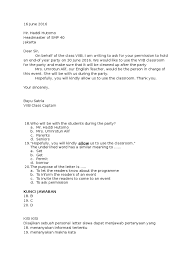 Even though it's rather late but it's really appreciated. Soal Pilihan Ganda Smk Personal Letter Beserta Jawaban