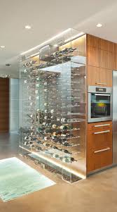 The bowl, stem, and foot. 62 Glass Wine Cellar Fresh Sleek Modern Wine Storages