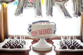 Spy theme party decorating ideas #1: Kara S Party Ideas Secret Agent Spy Birthday Party Kara S Party Ideas