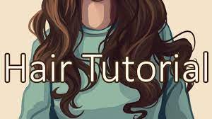 Today we're going to get into the basics of how to draw hair! Hair Tutorial Digital Drawing Youtube