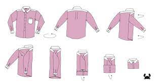 How To Fold A Dress Shirt Collar Shirt Men Mens Outfits Men Style Tips