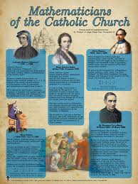 Mathematicians Of The Catholic Church Notables Poster Mathematician Catholic Posters Catholic Middle School