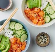 Green Poke Bowl En 2020 Poisson Marine Poke Bowl Delicieux