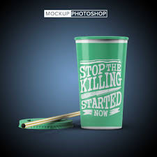 New Soda Cups Mockup Free Logo Mockup Mockup Free Download Logo Design Mockup