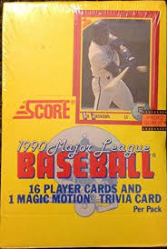 So there you have it, the ten most valuable 1990 score cards. Amazon Com Score 1990 Baseball Wax Box Sports Related Trading Cards Sports Outdoors