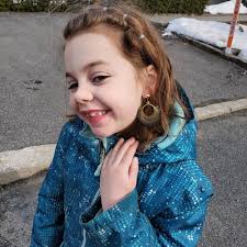 Buy Dangling Golden Hoop Clip