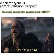 We All Know Who Odin Is Memes