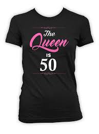Womens Happy Birthday T Shirts For Adults 50th Birthday T Shirt Bday Present For Her Custom Gifts For Etsy Birthday Tshirts Birthday Shirts Custom Shirts