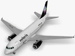 Airbus A319 Volaris 3d Model 3d Model Uvs Airbus