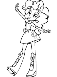 Equestria Girls Pinkie Pie Coloring Pages My Little Pony Coloring Unicorn Coloring Pages Coloring Pages For Girls