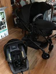 The evenflo pivot modular travel system is a versatile stroller for your family. Evenflo Pivot Modular Travel System W Safemax Sandstone Walmart Com Walmart Com