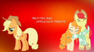 Rarity is a female unicorn pony and one of the main characters of my little pony friendship is magic. Mlp Fim Sad Applejack Tribute Youtube