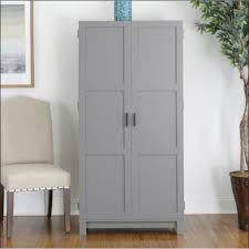 Garage storage cabinets wardrobe cabinets laundry room storage tall cabinet storage locker. Pontardawe Painted Furniture 64 Tall Storage Cabinet Grey Oak Furniture House