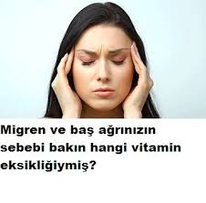 Bu Vitamin Eksikligi Migren Agrisi Sebebi Bayanlar Kahvesi Com Natural Headache Remedies Natural Migraine Relief Headache Treatment