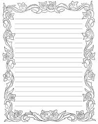 Click any link below to see a list of free page borders for that category. Printable Lined Paper With Border Followershut Regarding Lined Paper Printable With B Printable Lined Paper Writing Paper Printable Free Printable Stationery
