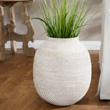 Get the best deals on home décor floor vases. Handwoven Bamboo Floor Vase Reviews