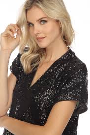 Johnny Was Sequin Ratanna Short Sleeve Mini Dress Boho Chic R34022