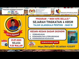 Buku teks sejarah tingkatan empat ms. Formula Sejarah Pembandaran Bab 10 Ting 4 Litetube