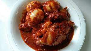 Ayam Dan Telur Bumbu Bali Telur Bumbu