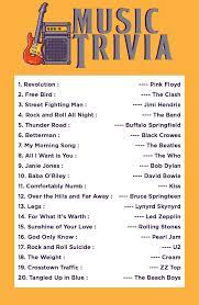 Check out our music trivia selection for the very best in unique or custom,. 4 Best Printable 50s Trivia Questions And Answers Printablee Com