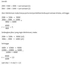 Melia membeli 5 kg mangga dan 3 kg apel. 10 Contoh Soal Spldv Metode Subtitusi Eliminasi Campuran 2021