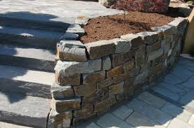 Garten Terrasse Aussengestaltung Mauer Trockenmauer Verkleid Garten Terrasse Aussengestaltung Mauer Trockenm Trockenmauer Gartenmauern Terrassen Treppe