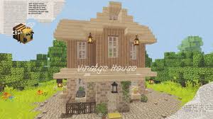 Feel free to give feedbacks and suggestions.♡instagram: Mcpe Aesthetic Vintage House Minecarft Tutorial Easy Youtube