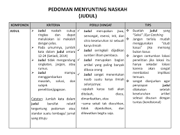 Karya tulis ilmiah adalah berikut ini adalah contoh karya tulis ilmiah yang baik dan benar. Teknik Menyunting Naskah Kti Guru Ppt Download