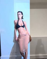 What Angelina Censori and the Kardashians have in common: Bianca Censoris  sister wears sheer skirt and leather bra