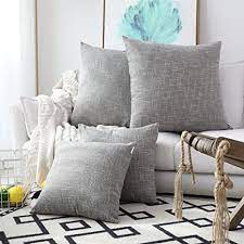 Get the best deal for 26 x 26 pillow cover from the largest online selection at ebay.com. Amazon Com Kevin Textile Decorative Linen Throw Pillow Covers Cushion Case New 2 Tone Star Pillowcase Decorative Cushion Covers For Couch Bed Sofa 26 X 26 Inch Grey Set Of 2 Home Kitchen