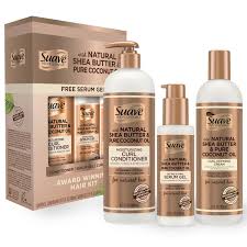 13 Value Suave Professionals Shampoo And Conditioner Gift Set Paraben Free Natural Shea Butter And Pure Coconut Oil 3 Piece Walmart Com Walmart Com