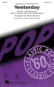 This video is currently unavailable. Yesterday The Beatles Noten Fur Gemischten Chor 08202346