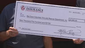 Department of insurance, securities and banking. Bat Cave Volunteer Fire Department Receives 9 500 Check From Insurance Commissioner Wlos