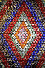 Bottle Cap Card Table Bottle Cap Crafts Beer Cap Art Bottle Cap Art