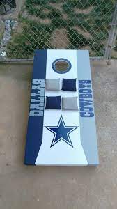Dallas Cowboys Set Dallas Cowboys Cornhole Boards Designs Custom Cornhole Boards