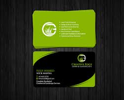 Below is our art director's pick of business cards for landscaping professionals in no particular order. Bold Serious Landscape Business Card Design For A Company By Chandrayaan Creative Design 18013559