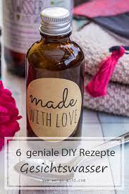 Das für sie richtige gesichtswasser beruhigt, regeneriert und glättet die haut für einen jüngeren und gesünderen teint. Gesichtswasser Selber Machen 6 Anleitungen Fur Diy Toner