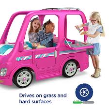 Set litar kereta besar pada harga borong 😱 😱. Kereta Mainan Power Wheels Barbie Dream Camper Keluaran Fisher Price Dipanggil Balik Funtasticko Net