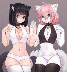 Последние твиты от furry_girls (@furry_girlss). Two Kinds Of Cat Girls Catgirl Neko Know Your Meme