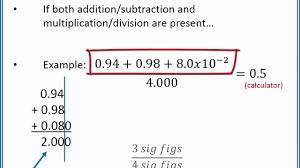 Sig fig calculator to count how many significant figures are in a number. Chemistry 101 Significant Figures In Calculations Youtube