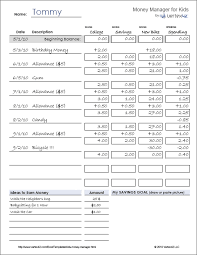 50 Free Excel Templates To Make Your Life Easier Updated October 2019 Kids Money Management Money Worksheets Kids Money