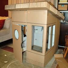Papphaus Ikea Unvergessliche Spielstunden Und Grosse Kinderfreude Cardboard Playhouse Cardboard Houses For Kids Cardboard House