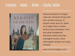 Seorang gamer yang introvert dari provinsi la union di filipina melamar kekasihnya dengan cara unik melalui game genshin impact. Review Kekasih Semusim Novel Berjuta Nilai Dan Rasa