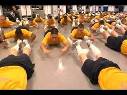 navy boot camp physical fitness