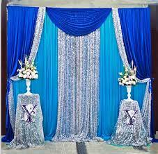 Tak hanya soal jumlah maupun isi undangannya, masalah desain pun jadi hal penting yang harus dipertimbangkan secara matang. 10ft X 10ft Royal Blue Perak Dengan Biru Pernikahan Latar Belakang Latar Belakang Pernikahan Tirai Pesta Dekorasi Latar Belakang Partai Aliexpress