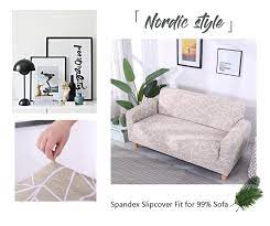 Beige Sofa Cover Stretch Furniture Covers Elastic Sofa Covers For Living Room Copridivano Slipcovers For Armchairs Co Couch Covers Furniture Covers Sofa Covers